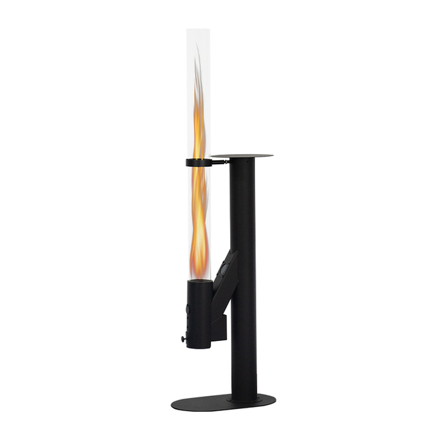 Umweltfreundlicher Outdoor-Pelletheizer aus verwittertem Stahl – BPH-R100-D | Beellen